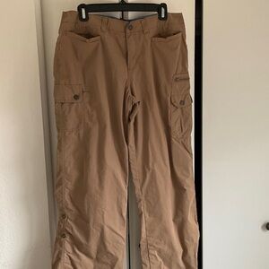 Royal Robbins Women’s Camel-color Cargo Pants